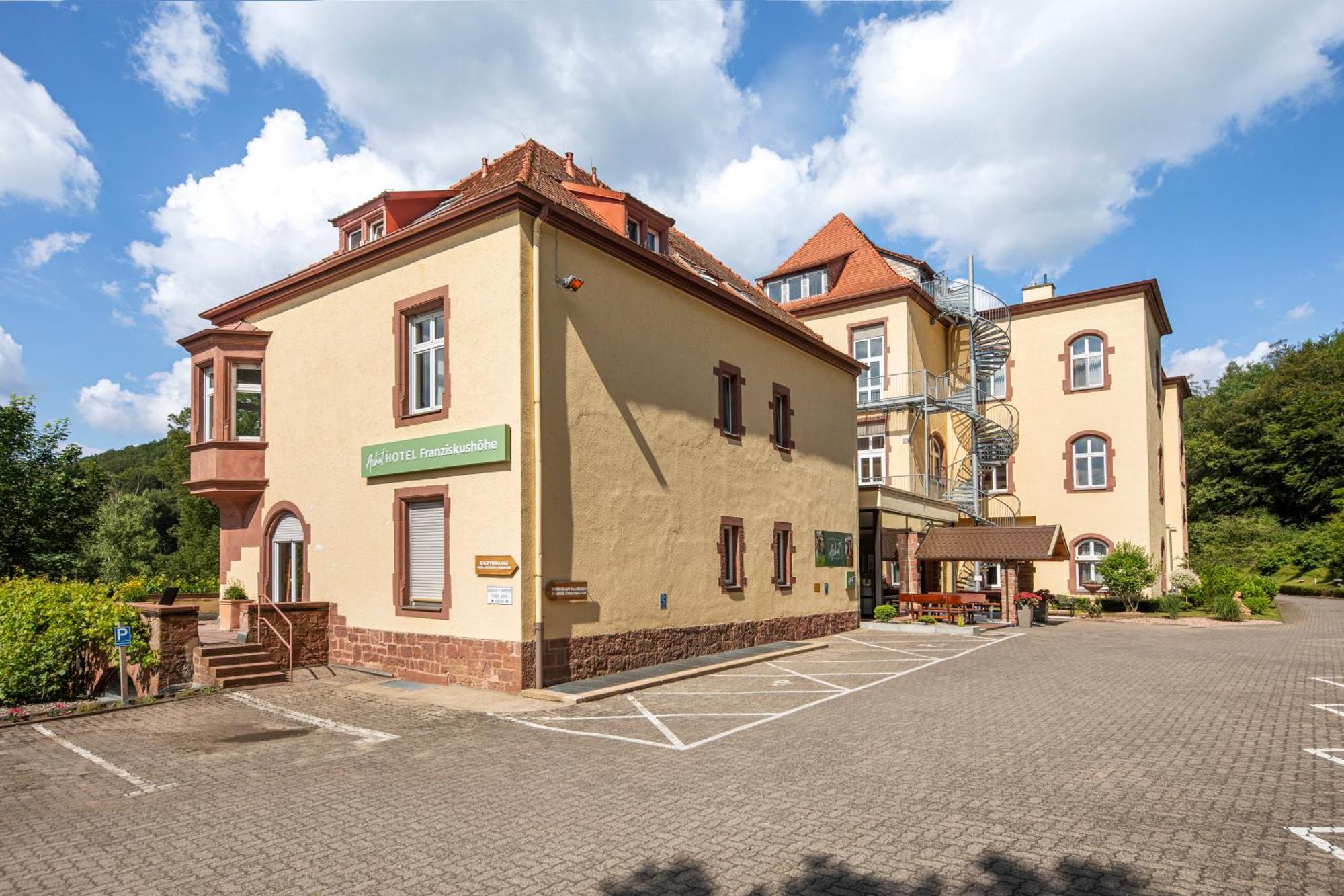 Roomingtons Hotel Franziskushoehe Lohr Exteriér fotografie
